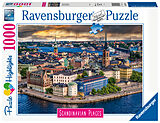 Ravensburger Puzzle Scandinavian Places 16742 - Stockholm, Schweden - 1000 Teile Puzzle für Erwachsene und Kinder ab 14 Jahren Spiel