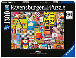 Ravensburger Puzzle 16951 - Eames House of Cards - 1500 Teile Puzzle für Erwachsene und Kinder ab 14 Jahren Spiel