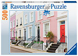 Ravensburger Puzzle 16985 Bunte Stadthäuser in London 500 Teile Puzzle Spiel