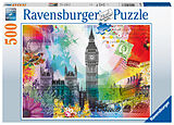 Ravensburger Puzzle 16986 Grüße aus London 500 Teile Puzzle Spiel