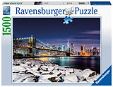 Ravensburger Puzzle 17108 - Winter in New York - 1500 Teile Puzzle für Kinder und Erwachsene ab 14 Jahren Spiel
