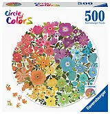 Circle of Colors Flowers Puzzle Spiel