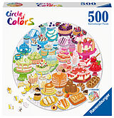 Ravensburger Puzzle 17171 Circle of Colors - Desserts & Pastries 500 Teile Spiel
