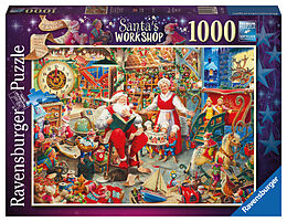 Ravensburger Puzzle 17300 - Santa's Workshop - 1000 Teile Puzzle für Erwachsene und Kinder ab 14 Jahren Spiel