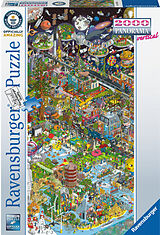 Ravensburger Puzzle 17319 - Guinness World Records - 2000 Teile Panorama Puzzle für Erwachsene und Kinder ab 14 Jahren Spiel