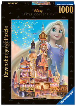 Ravensburger Puzzle 17336 - Rapunzel - 1000 Teile Disney Castle Collection Puzzle für Erwachsene und Kinder ab 14 Jahren Spiel