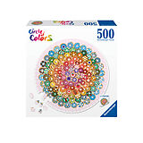 Ravensburger Puzzle 17346 - Circle of Colors Donuts - 500 Teile Rundpuzzle für Erwachsene und Kinder ab 12 Jahren Spiel