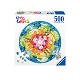 Ravensburger Puzzle 17348 - Circle of Colors Ice Cream - 500 Teile Rundpuzzle für Erwachsene und Kinder ab 12 Jahren Spiel