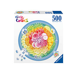 Ravensburger Puzzle 17351 - Circle of Colors Poke Bowl - 500 Teile Rundpuzzle für Erwachsene und Kinder ab 12 Jahren Spiel