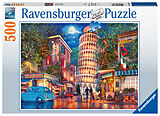 Ravensburger Puzzle 17380 Abends in Pisa - 500 Teile Puzzle für Erwachsene und Kinder ab 12 Jahren Spiel