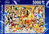 Mickey als Künstler Puzzle Spiel