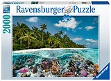 Ein Tauchgang auf den Malediven Puzzle Spiel