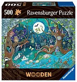 Fantasy Forest WOODEN Puzzle Spiel