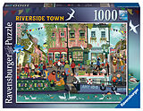 Ravensburger Puzzle - Riverside Town - 1000 Teile Puzzle für Erwachsene und Kinder ab 14 Jahre Spiel