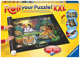 Ravensburger Roll your Puzzle XXL - Puzzlematte für Puzzles mit bis zu 3000 Teilen, Puzzleunterlage zum Rollen, Praktisches Zubehör zur Aufbewahrung von Puzzles Spiel