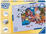 Ravensburger - Zubehör für Kinder- und Erwachsenenpuzzles 17971 - Faltbare Puzzleschale aus Pappe - Befestigungsklammern - Für Puzzles bis 1000 Teile - Zusammenbauen, Zusammenbauen, Aufbewahren Spiel