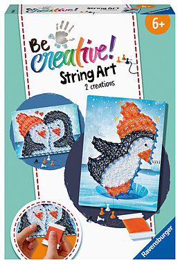 BeCreative String Art Pinguin Spiel