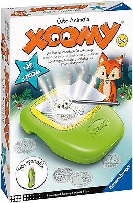 Ravensburger Xoomy Midi Cute Animals 18445 - Süße Tiere zeichnen lernen, Kreatives Zeichnen und Malen für Kinder ab 6 Jahren Spiel