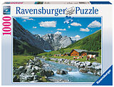 Ravensburger Puzzle 19216 - Krawendelgebirge in Österreich - 1000 Teile Puzzle für Erwachsene und Kinder ab 14 Jahren, Landschafts-Puzzle mit Österreich-Motiv Spiel