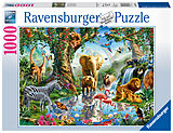 Ravensburger Puzzle 19837 - Abenteuer im Dschungel - 1000 Teile Puzzle für Erwachsene und Kinder ab 14 Jahren, Puzzle mit Tier-Motiv Spiel