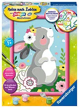 Frühlingsgrüße Malen nach Zahlen Spiel