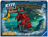 Ravensburger 18234 - Mystery kids Adventskalender - Der Piratenschatz - 24 Rätsel für EXIT-Begeisterte ab 6 Jahren Spiel