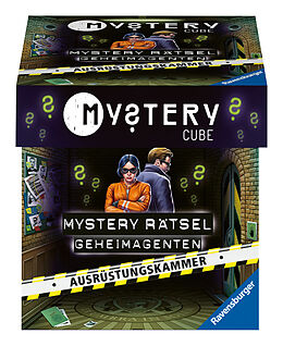 Ravensburger 20228 - Mystery Cube - Die Agentenmaterialkammer - Für Rätsel-Begeisterte ab 10 Jahren Spiel