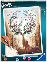 Malen nach Zahlen Magischer Hirsch Spiel