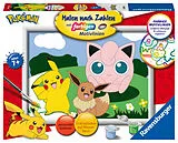 Malen nach Zahlen Pokémon Abenteuer Spiel