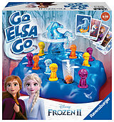 Ravensburger 20425 - Disney Frozen 2 Go Elsa Go, Klassiker in neuem Design für 2-4 Spieler, Kinderspiel ab 4 Jahren, Eiskönigin 2 Spiel