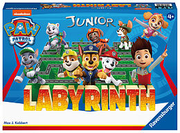 Paw Patrol Junior Labyrinth 20799 - das bekannte Brettspiel von Ravensburger als Junior Version, Kinderspiel für Kinder ab 4 Jahren Spiel
