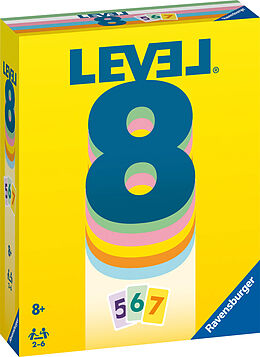 Ravensburger 20865 - Level 8, Das beliebte Kartenspiel für 2-6 Spieler ab 8 Jahren / Familienspiel / Reisespiel / Perfekt als Geschenk Spiel