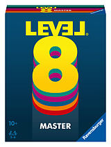 Ravensburger 20868 - Level 8 Master, Die Master Version des beliebten Kartenspiels für 2-6 Spieler ab 10 Jahren / Familienspiel / Reisespiel / Perfekt als Geschenk Spiel