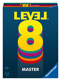 Ravensburger 20868 - Level 8 Master, Die Master Version des beliebten Kartenspiels für 2-6 Spieler ab 10 Jahren / Familienspiel / Reisespiel Spiel