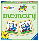 Ravensburger - 20877 - My First memory® Meine Lieblingssachen, Merk- und Suchspiel mit extra großen Bildkarten für Kinder ab 2 Jahren Spiel