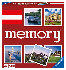 Ravensburger memory® Österreich - 20884 - der Spieleklassiker mit Bildern aus Österreich, Merkspiel für 2 - 8 Spieler ab 6 Jahren Spiel