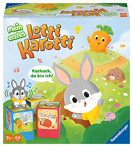 Ravensburger 20916 - Mein erstes Lotti Karotti, ein erstes Spiel für Kinder ab 1 ½ Jahren des Kinderspiel-Klassikers Lotti Karotti Spiel