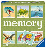 Ravensburger memory® Dinosaurier - 20924 - der Spieleklassiker für Dino-Fans, Merkspiel für 2-8 Spieler ab 3 Jahren Spiel