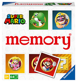 Ravensburger memory® Super Mario - 20925 - der Spieleklassiker für Super Mario-Fans, Merkspiel für 2-8 Spieler ab 3 Jahren Spiel