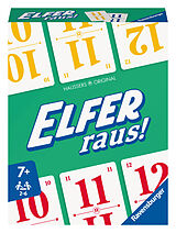 Ravensburger Elfer raus! Der Klassiker, Kartenspiel 2 - 6 Spieler, Spiel ab 7 Jahren für Kinder und Erwachsene Spiel