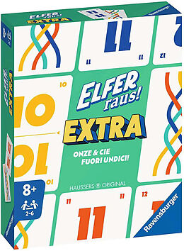 Ravensburger 20946 - Elfer raus! Extra, Kartenspiel für 2-6 Spieler, Klassiker ab 8 Jahren, Extra Edition Spiel