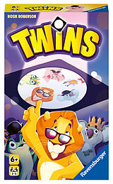Ravensburger 20960 - Twins - Karten-Reaktionsspiel, Spiel für Kinder und Familien ab 6 Jahren - Gesellschaftspiel geeignet für 2-5 Spieler Spiel