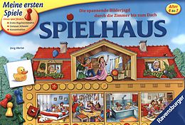 Ravensburger 21424 - Spielhaus - Kinderspielklassiker, spannende Bilderjagd für 2-4 Spieler ab 4 Jahren Spiel