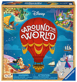 Ravensburger 22379 - Disney Around the World - Das himmlische Lauf- und Sammelspiel für 2-4 Spieler ab 4 Jahren mit den beliebtesten Disney Charakteren und Welten Spiel