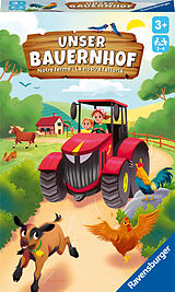 Ravensburger 22408 - Unser Bauernhof, Brettspiel für Kinder ab 3 Jahren, Würfel- und Sammelspiel für 2-4 Spieler Spiel
