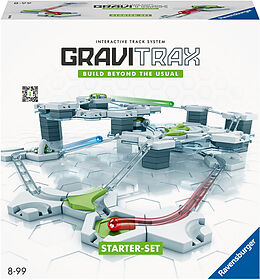 Ravensburger GraviTrax Starter-Set 22410 - GraviTrax Starterset für deine Kugelbahn - Murmelbahn und Konstruktionsspielzeug ab 8 Jahren, Geschenk für Kinder, alleine bespielbar Spiel