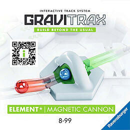 Ravensburger GraviTrax Element Magnetic Cannon 22413 - GraviTrax Erweiterung für deine Kugelbahn - Murmelbahn und Konstruktionsspielzeug ab 8 Jahren, GraviTrax Zubehör kombinierbar mit allen Produkten Spiel