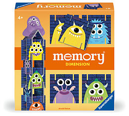 Ravensburger 22467 - memory® Dimension. Der Spieleklassiker memory® mit attraktivem Mehrwert. Für 2-4 spielbegeisterte memory® Fans ab 4 Jahren Spiel