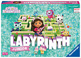 Ravensburger 22648 Gabby's Dollhouse Junior Labyrinth - Der Brettspiel-Klassiker von Ravensburger als Junior Version für Fans der beliebten Serie, Gesellschaftsspiel für 2 bis 4 Spieler ab 4 Jahren Spiel