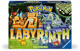 Pokémon Labyrinth Glow in the Dark Spiel